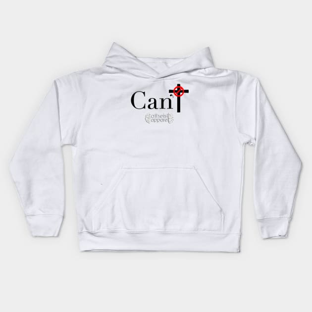 Can't Kids Hoodie by myimage